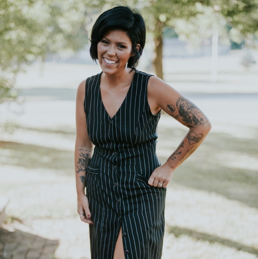 Button down dress